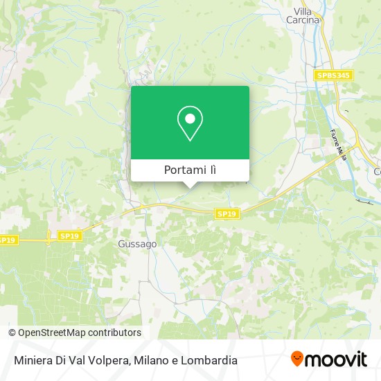 Mappa Miniera Di Val Volpera