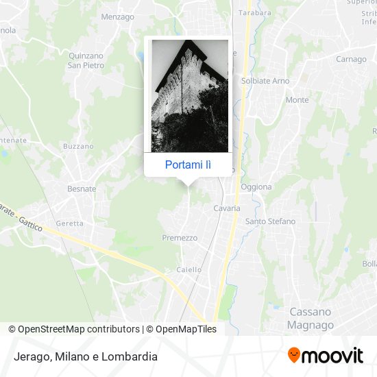 Mappa Jerago