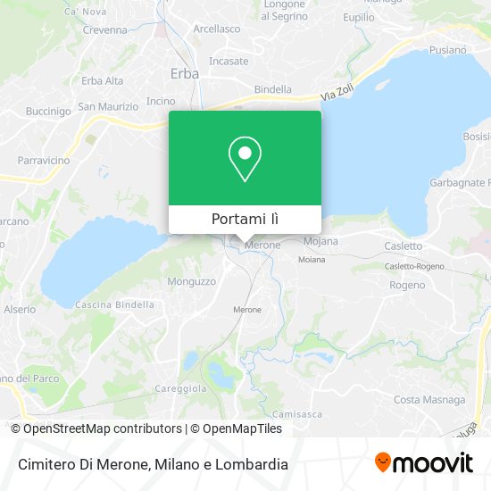 Mappa Cimitero Di Merone