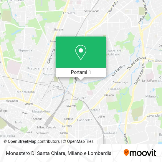 Mappa Monastero Di Santa Chiara