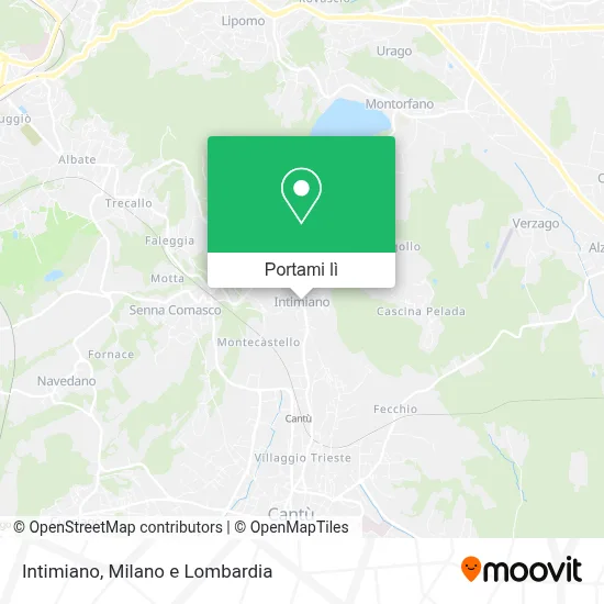Mappa Intimiano
