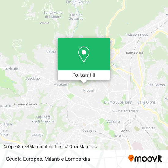 Mappa Scuola Europea