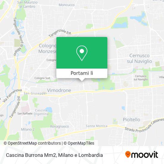 Mappa Cascina Burrona Mm2