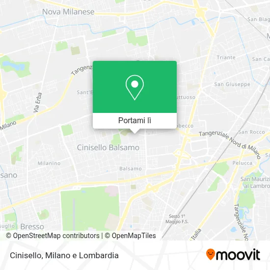 Mappa Cinisello
