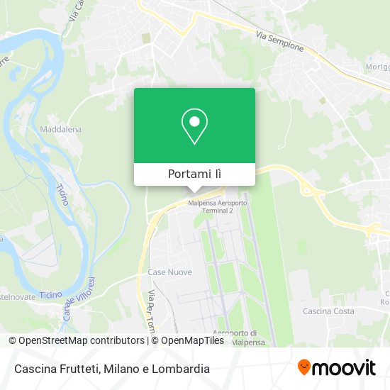 Mappa Cascina Frutteti