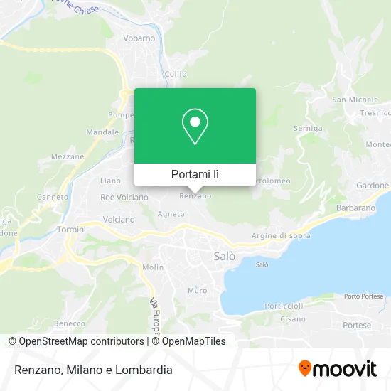 Mappa Renzano