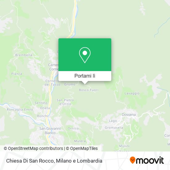 Mappa Chiesa Di San Rocco