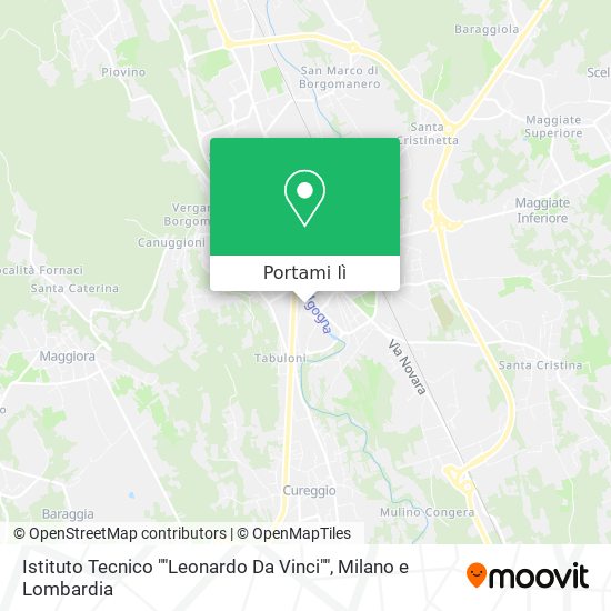 Mappa Istituto Tecnico ""Leonardo Da Vinci""