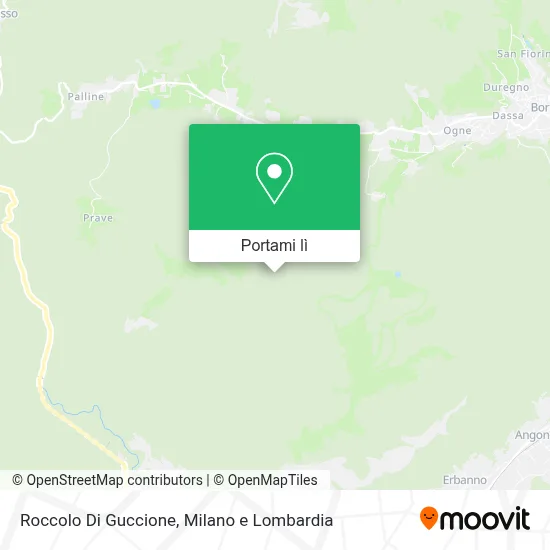 Mappa Roccolo Di Guccione