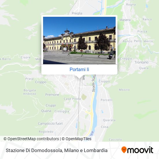 Mappa Stazione Di Domodossola