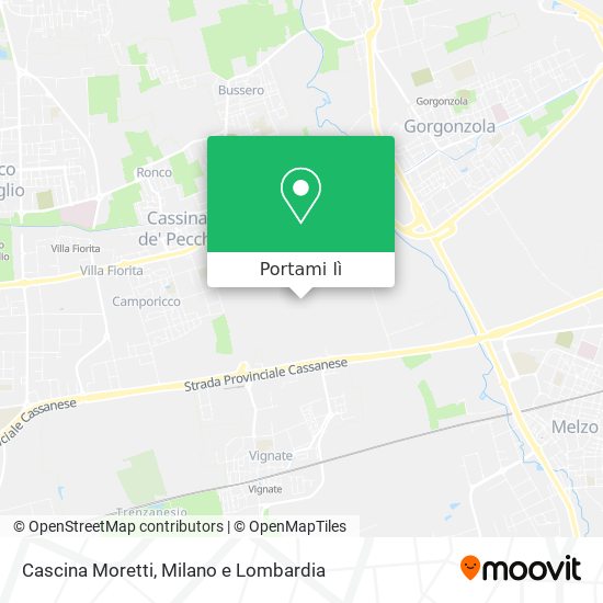 Mappa Cascina Moretti