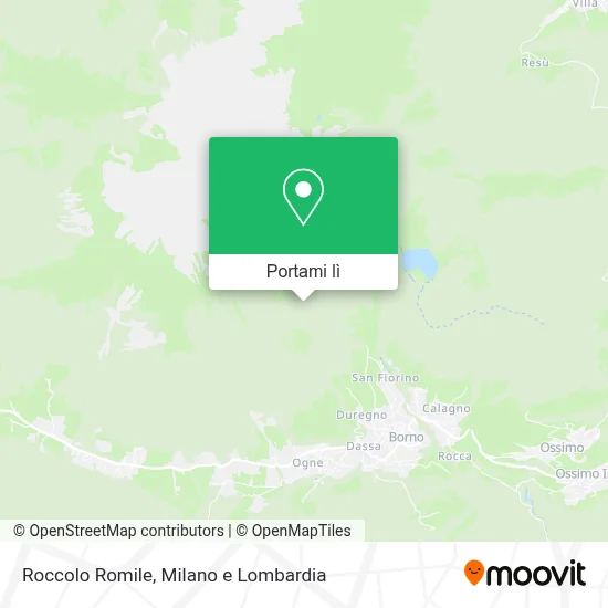 Mappa Roccolo Romile