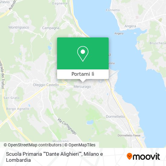 Mappa Scuola Primaria ""Dante Alighieri""