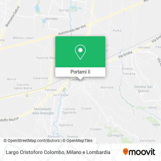 Mappa Largo Cristoforo Colombo