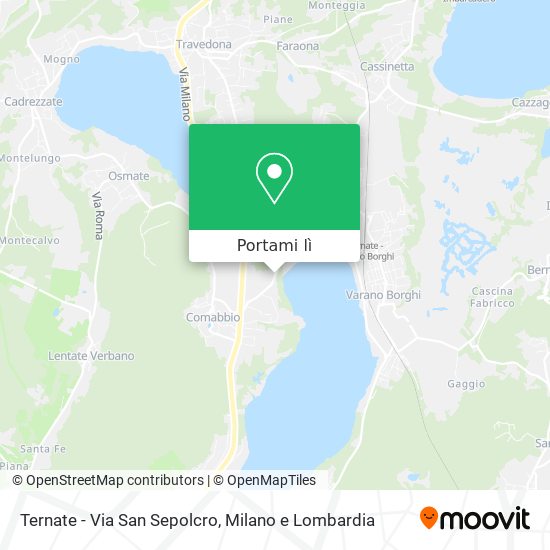 Mappa Ternate - Via San Sepolcro