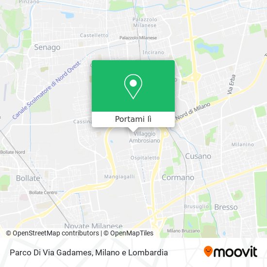 Mappa Parco Di Via Gadames