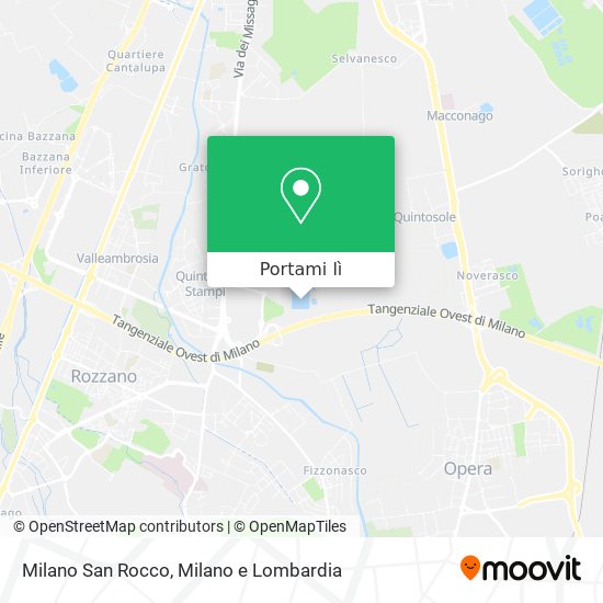 Mappa Milano San Rocco