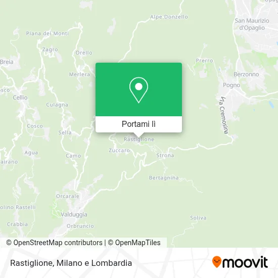 Mappa Rastiglione