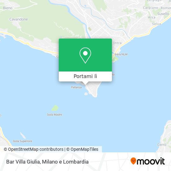 Mappa Bar Villa Giulia