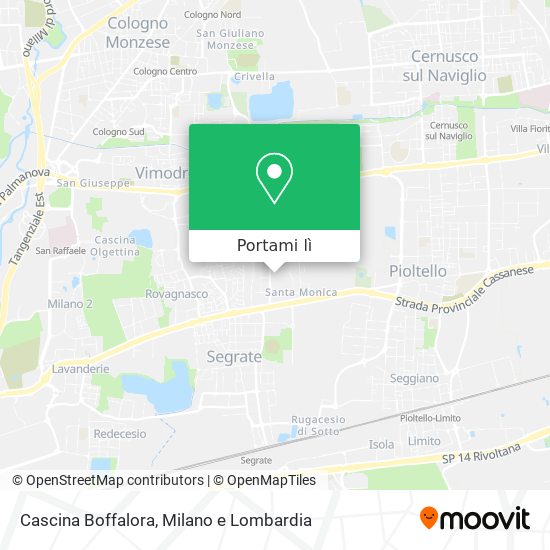 Mappa Cascina Boffalora