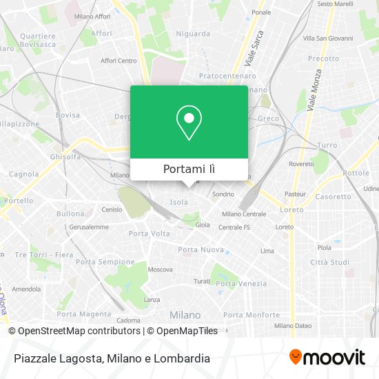 Mappa Piazzale Lagosta