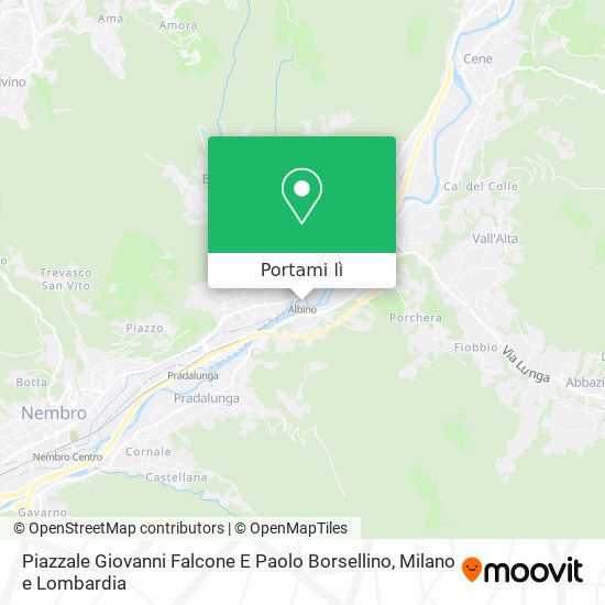 Mappa Piazzale Giovanni Falcone E Paolo Borsellino