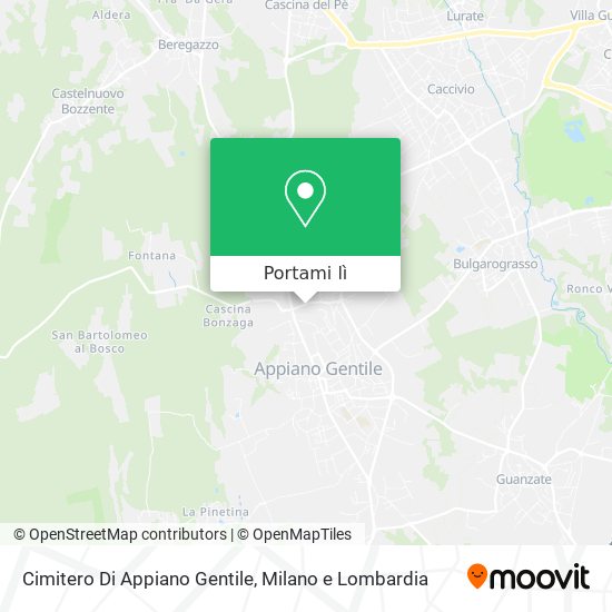 Mappa Cimitero Di Appiano Gentile