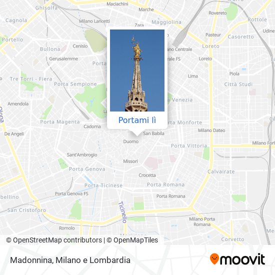 Mappa Madonnina