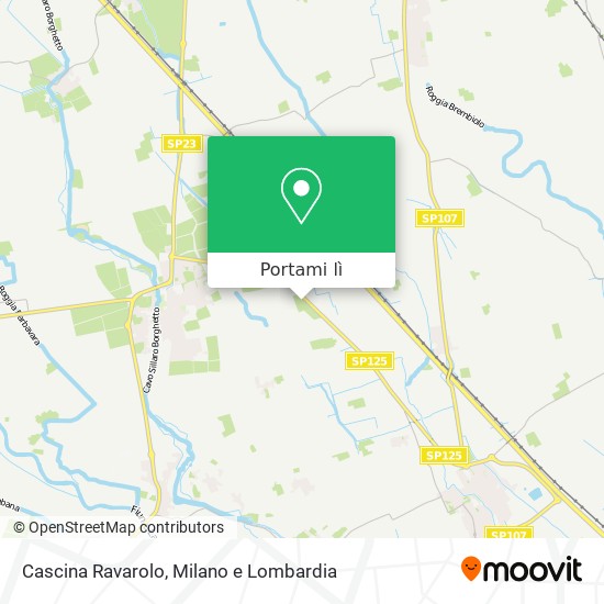 Mappa Cascina Ravarolo