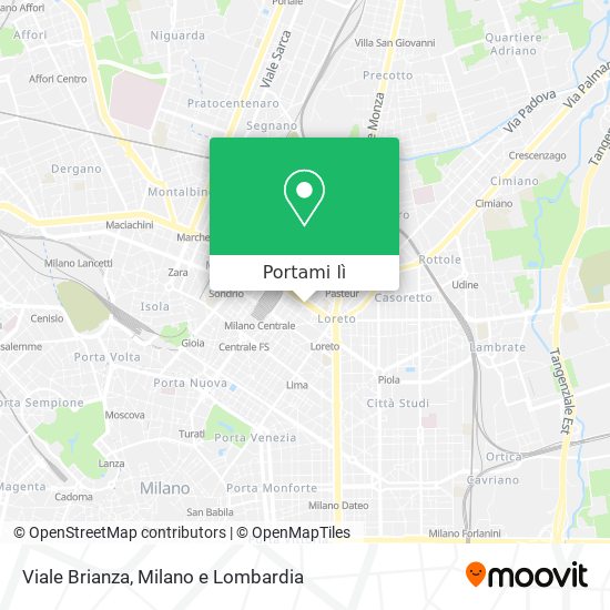 Mappa Viale Brianza