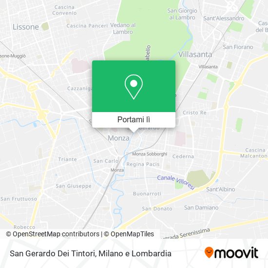 Mappa San Gerardo Dei Tintori
