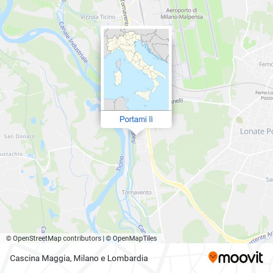 Mappa Cascina Maggia