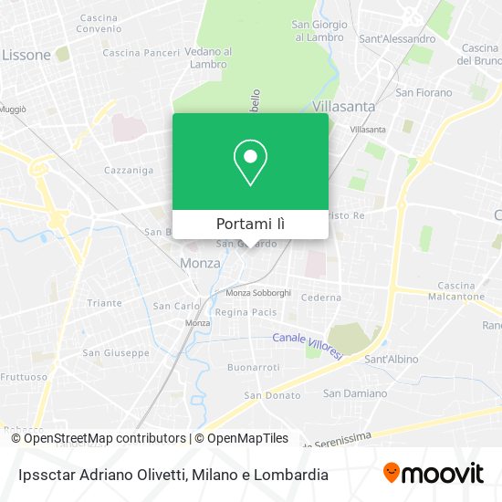 Mappa Ipssctar Adriano Olivetti