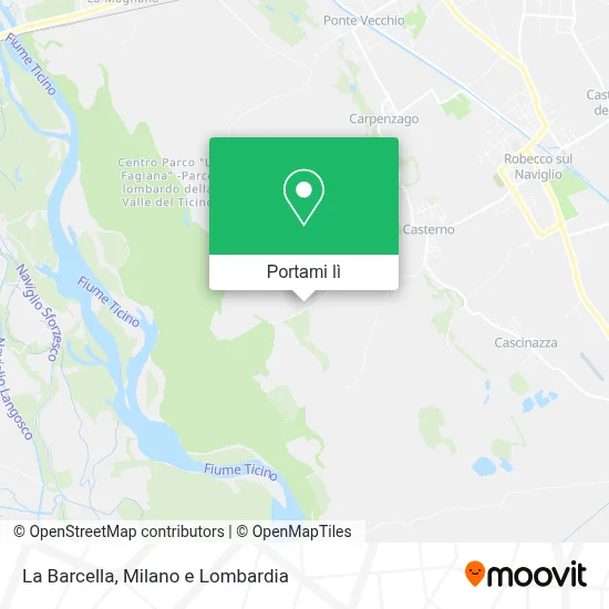 Mappa La Barcella