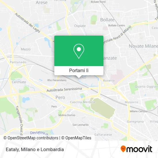 Mappa Eataly