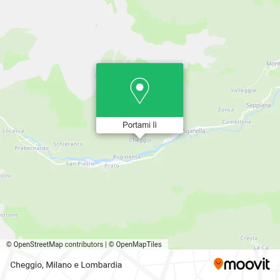 Mappa Cheggio