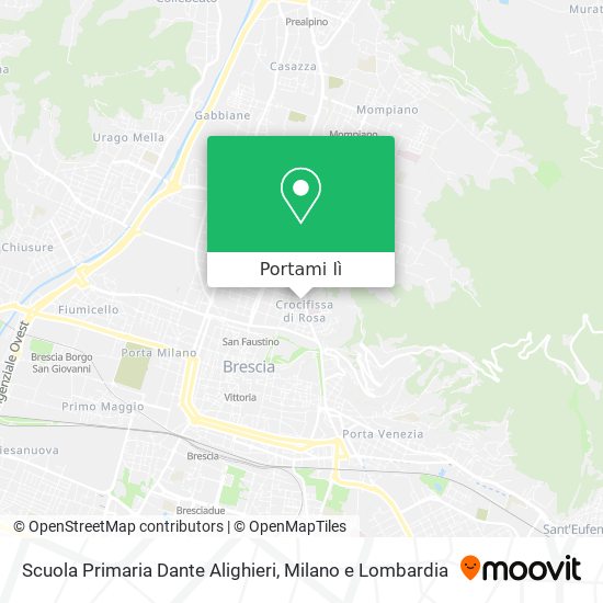 Mappa Scuola Primaria Dante Alighieri