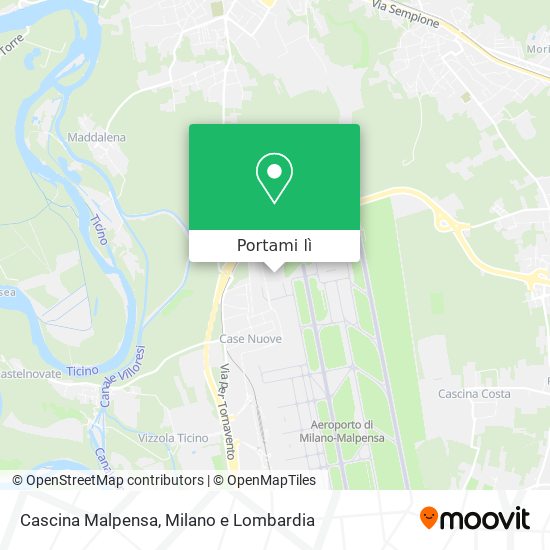 Mappa Cascina Malpensa