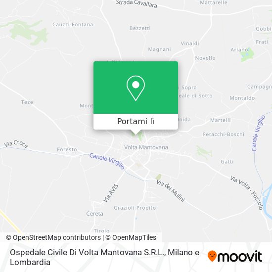 Mappa Ospedale Civile Di Volta Mantovana S.R.L.