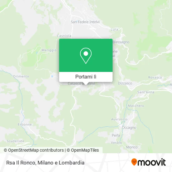 Mappa Rsa Il Ronco