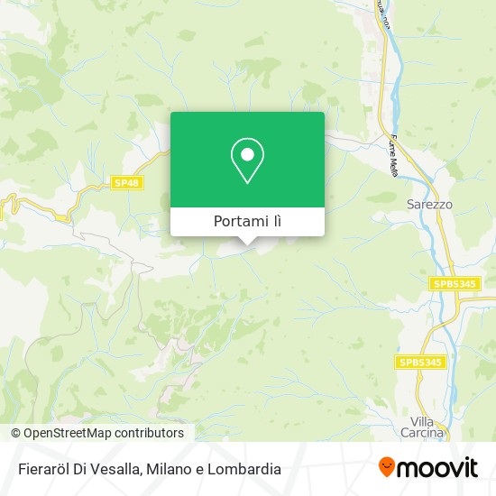 Mappa Fieraröl Di Vesalla