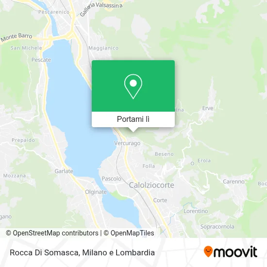 Mappa Rocca Di Somasca