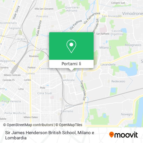 Mappa Sir James Henderson British School