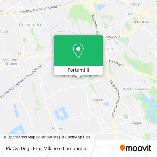 Mappa Piazza Degli Eroi