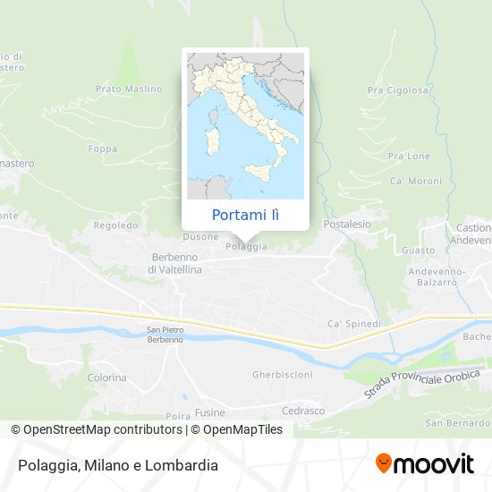 Mappa Polaggia