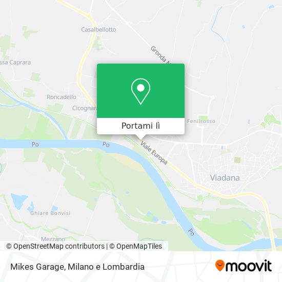 Mappa Mikes Garage