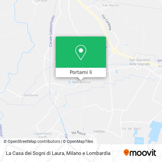Mappa La Casa dei Sogni di Laura