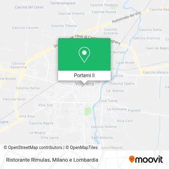 Mappa Ristorante Rimulas