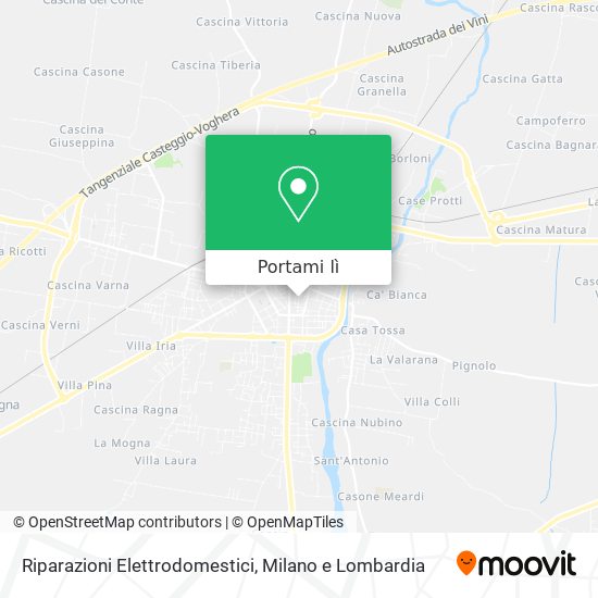 Mappa Riparazioni Elettrodomestici