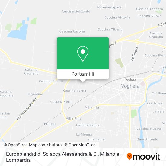 Mappa Eurosplendid di Sciacca Alessandra & C.